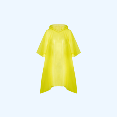 HuaCai Regenponcho gelb