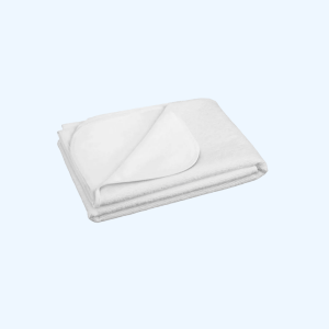 Waschb. Bettschutzauflage Frottee 75x100